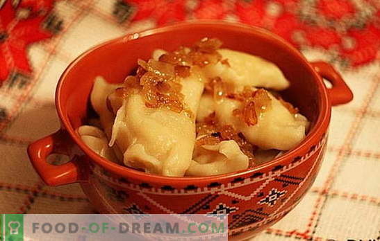 Koldūnai su bulvėmis ir kopūstais: greitas, skanus, nebrangus. Geriausių maistinių koldūnų receptai su bulvėmis ir kopūstais