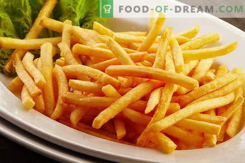Naminiai bulvytės yra skanesnės, natūralesnės ir pigesnės nei „McDonalds“. Kaip virti bulvytes namuose.