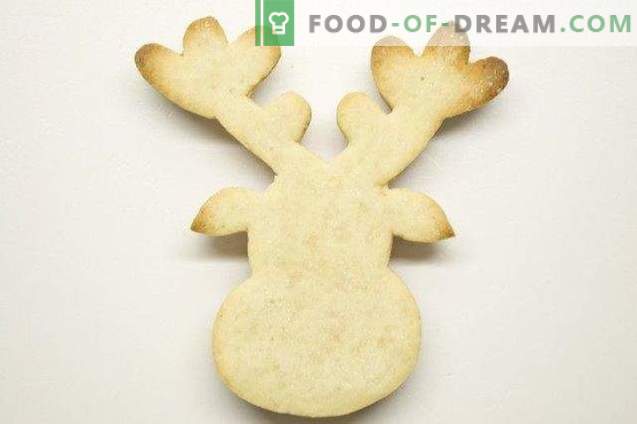 Naujųjų metų sausainiai „Deer Rudolph“