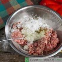 Italijos mėsos arba mėsos rutuliukai daržovių padaže