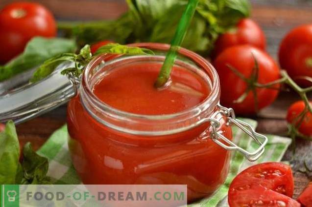 Naminiai pomidorų sultys maišytuve