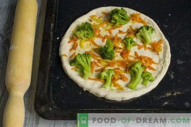 liesos picos su brokoliais ir tofu