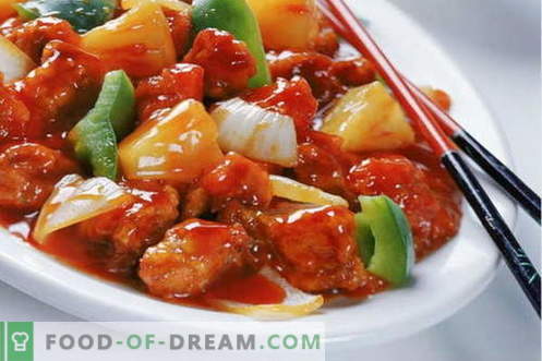 Vištiena kinų kalba - geriausi receptai. Kaip tinkamai kepti vištieną kinų kalba.