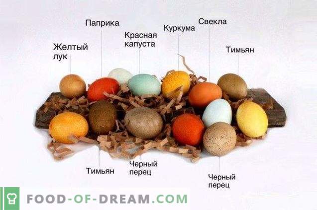 Jak malować jajka na Wielkanoc za pomocą naturalnych produktów