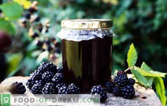 BlackBerry uogienė - paruošsime vitaminų stiklainį! Įvairių gervuogių uogienės receptai gurmanams ir jų sveikatai