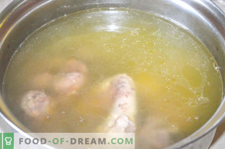 Sriuba su vištienos ėriukais arba kaip gaminti Glebo Zheglovo sriubą - receptas