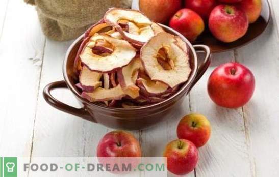 Kaip džiovinti obuolius namuose - paprastas sprendimas vasaros derliaus nuėmimui. Ką gaminti iš džiovintų obuolių namuose?