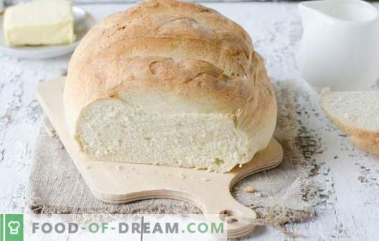 Balta duona krosnyje - skanūs naminiai pyragaičiai. Geriausi baltos duonos receptai orkaitėje ant vandens, pieno, jogurto