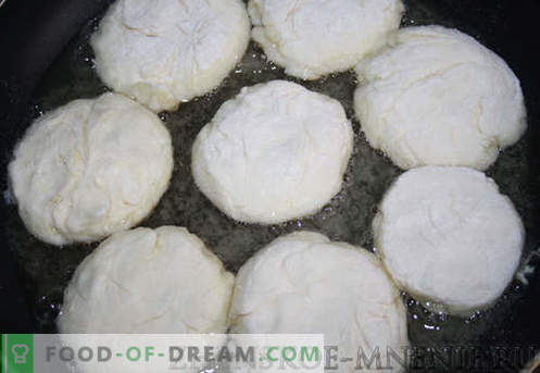 Sūrio sūrio pyragaičiai - receptas su nuotraukomis ir aprašymas
