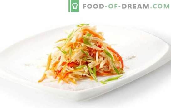 Korėjos morkų ir paprikų salotos yra spalvų žaidimas! Receptai salotoms su Korėjos morkomis ir pipirais: mėsa, grybai