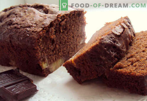 Šokoladinis pyragas - geriausi receptai. Kaip greitai ir skaniai virti šokoladinį pyragą.