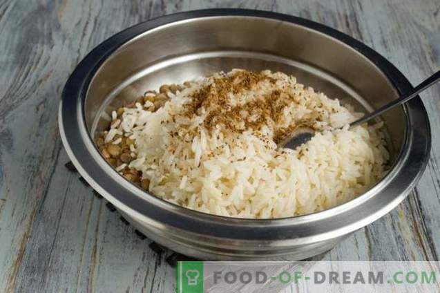 Mudjadara - ryžiai su lęšiais