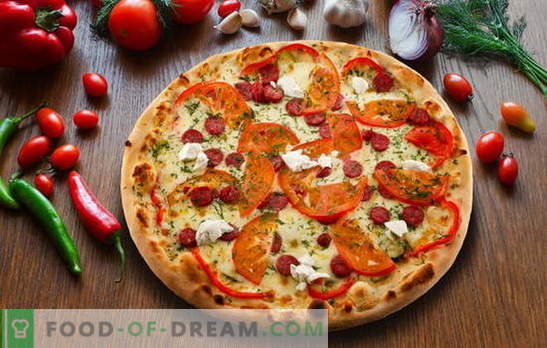 Pepperoni pica: skanus itališkas pyragas. Geriausi pepperoni pica receptai su salami, mozzarella, pomidorais