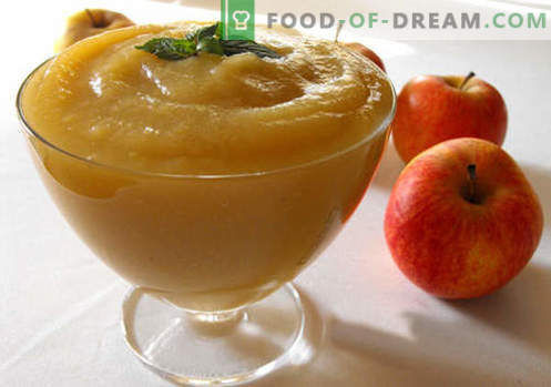 Applesauce - geriausi receptai. Kaip tinkamai ir skaniai virti obuolių.