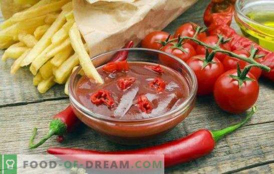 Pomidorų kečupas žiemai: nepakeičiamas bet kurio patiekalo padažas. Labiausiai skanūs ir originalūs naminiai ketchupo receptai žiemai iš pomidorų.