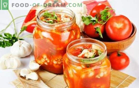 Pomidorų salotos žiemai su sterilizacija: lengva! Įvairių pomidorų salotų receptai žiemai (su sterilizavimu)