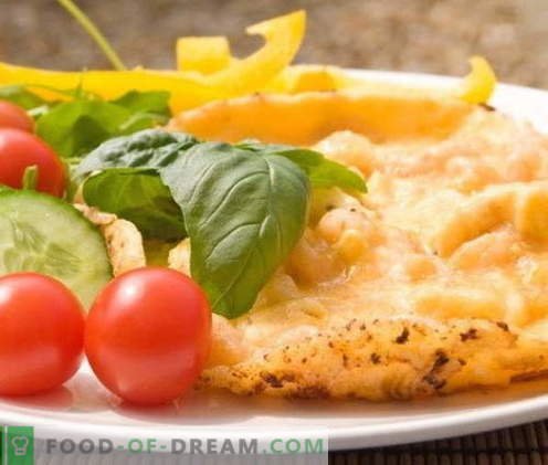 Vištienos omletas - geriausi receptai. Kaip virti vištienos omletą teisingai ir skaniai.