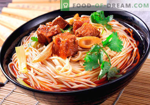 Chinese noedels - de beste recepten. Hoe Chinese noedels thuis en op de juiste manier thuis en op de juiste manier te koken.