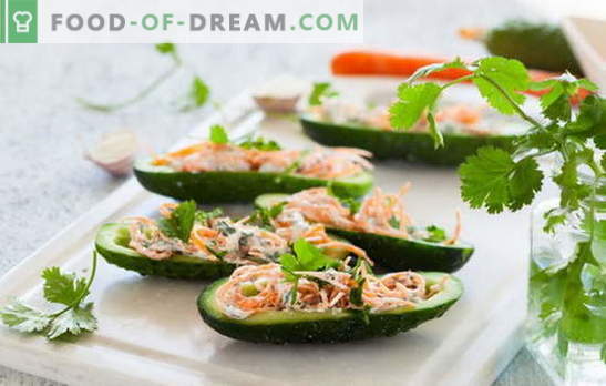 Korėjos morkų ir agurkų salotos: aštrus delikatesas. Geriausi populiarių Korėjos morkų ir agurkų salotų receptai