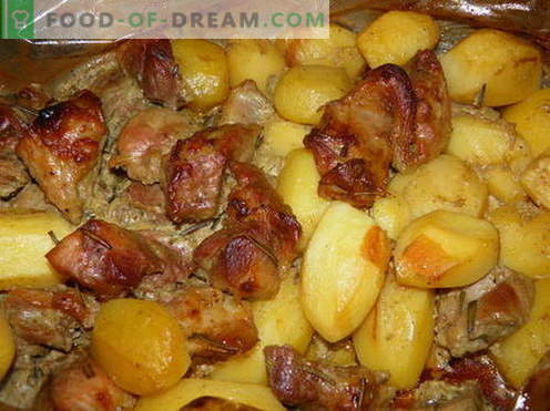 Bulvės su mėsa - geriausi receptai. Kaip tinkamai ir skaniai virti bulves su mėsa.