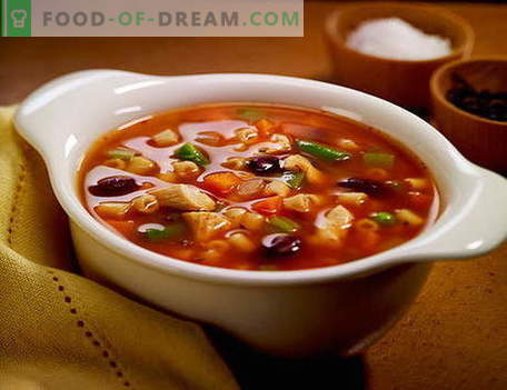Solyanka sriuba - geriausi receptai. Kaip tinkamai ir skaniai sriubos sriuba.