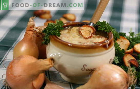 Klasikinis svogūnų sriuba yra mėgstamiausias Alexandre Dumas receptas! Receptai klasikiniai svogūnų sriubos iš prancūzų gurmanų