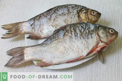 Du iš labiausiai skanus ir greitas receptas virti upės žuvis (kryžių karpiai)