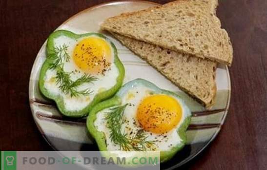 Kepta kiaušinė lėtoje viryklėje - lengva! Receptai plakta kiaušiniai lėtoje viryklėje; kiaušiniai, kepti kiaušiniai, pomidorai, sūris, dešra, virtos