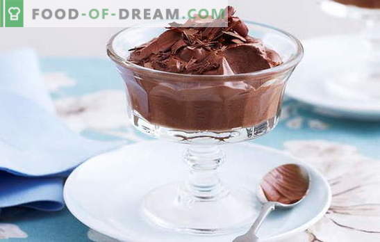 Šokolado mascarpone yra geriausias šokolado mėgėjų gydymas. Šokolado mascarpone desertai Receptai: paprasta ir sudėtinga