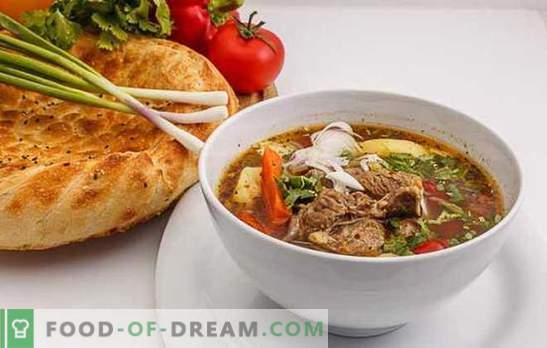 Shurpa Uzbekistane yra naudinga karšto maisto versija. Aromatizuotas, skanus Uzbekų shurpa su ėriena, jautiena