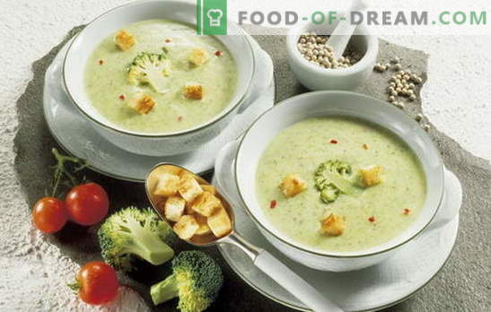 Kaip padaryti gerą mitybos sriubą: geriausius receptus. Paprasta dietinė daržovių sriuba ir ne tik