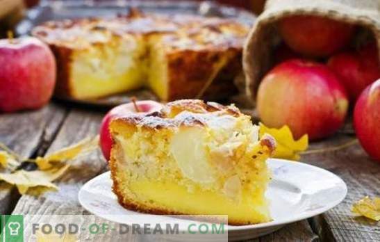 Obuolių pyragas (žingsnis po žingsnio receptas) yra mėgstamas naminis maistas. Obuolių pyragas: greito maisto žingsnis po žingsnio receptas