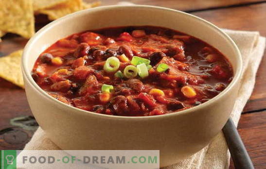 Raudonųjų pupelių sriuba yra skanus, spalvingas patiekalas kiekvieną dieną. Geriausi raudonųjų pupelių sriubos receptai