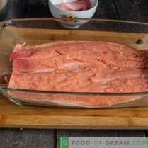 Skandinavijos žuvų užkandis - runkelių gravlax