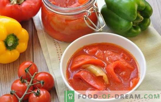 Kaip padaryti pomidorų leko žiemą: vengrų, bulgarų, rusų. Pasirinkite savo pomidorų lecho receptą žiemai