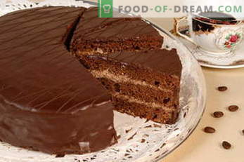 Pyragai. Tortų receptai: Napoleonas, medaus pyragas, sausainiai, šokoladas, paukščių pienas, grietinė ...