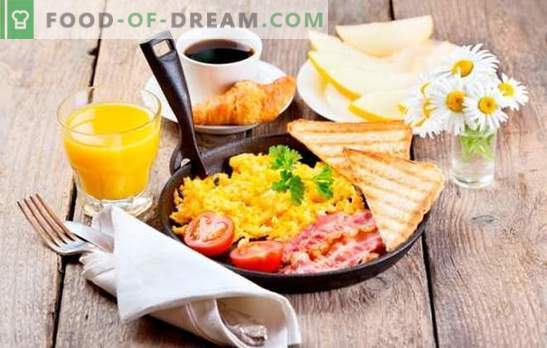 Ką valgyti pusryčiams greitai ir skaniai: sveiką maistą kiekvieną dieną. Greitų receptų rinkinys iš paprastiausių produktų