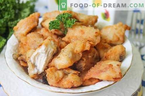 Filet z kurczaka - chrupiąca i apetyczna przekąska mięsna