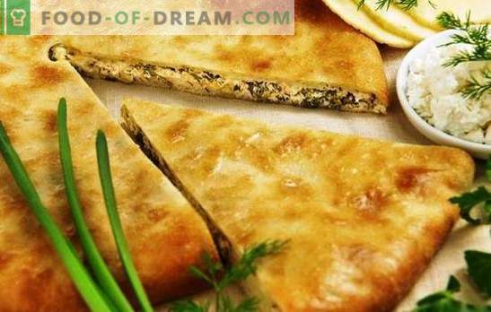 Osetijos pyragai su sūriu ir žalumynais - tai neįprastas skonis! Osetijos pyragų receptai su sūriu ir žolelėmis iš įvairių tešlos