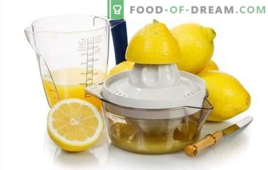 Kepimo citrinos sultys - receptai su dievišku skoniu! Citrinų sultys: alkoholinių ir nealkoholinių gėrimų receptai su jais