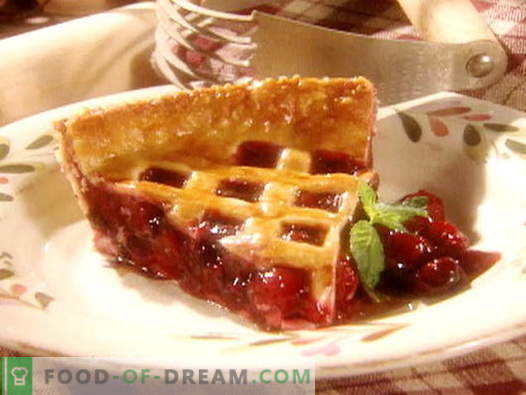 Cherry Pie - geriausi receptai. Kaip tinkamai ir skaniai virti vyšnių pyragą.