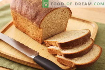 Duona duonos gamykloje - geriausi receptai. Kaip kepti duoną namuose.