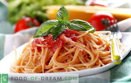 log unpaid Dislike Spageti su pomidorų pasta: virti lengva. Spageti receptai su kasdieniu  pomidorų padažu: su daržovėmis, vištiena, rūkyta mėsa