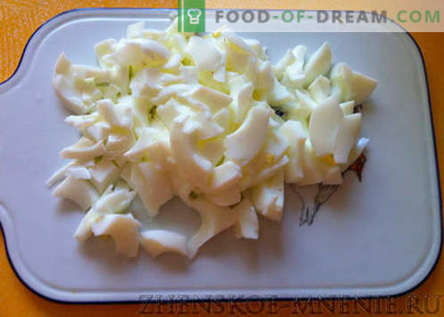 Ananasų salotos - receptas su nuotraukomis ir aprašymas