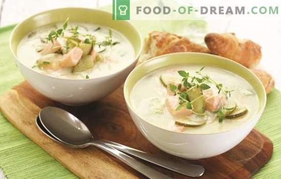 Lašišos grietinėlės sriuba - skanus žavesys! Suomijos žuvų sriubos receptai - senovės vikingų sveikatos ir sėkmės paslaptys