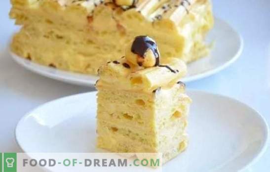 Custard Cake - žingsnis po žingsnio receptai skaniam desertui. Naminių šokoladinių pyragų kepimas su pudele (žingsnis po žingsnio)