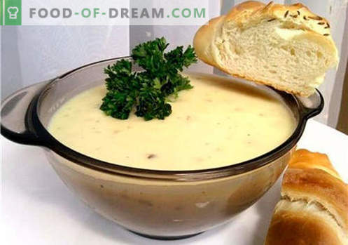 Kreminės sriubos - patvirtinti receptai. Kaip tinkamai ir skaniai padaryti kreminę sriubą.