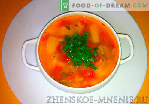 Kharcho sriuba - receptas su nuotraukomis ir žingsnis po žingsnio aprašymas