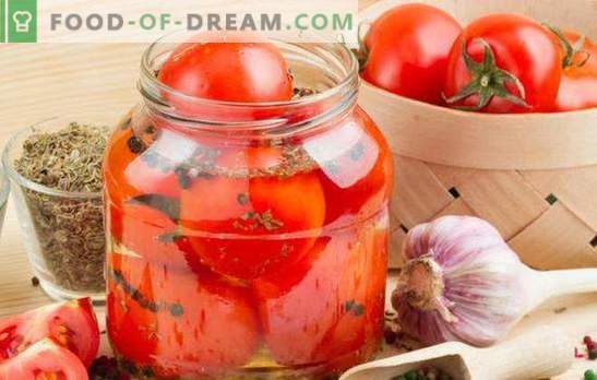 Aštrūs pomidorai žiemai: pikantiškas užkandis visoms progoms. Klasikiniai ir kūrybingi karštų pomidorų receptai žiemai