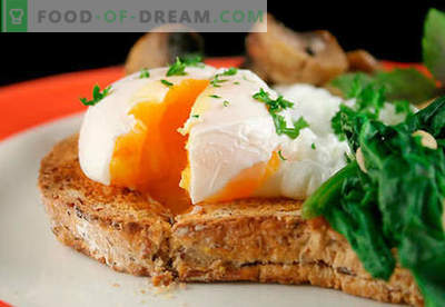 Eiersandwiches sind die besten Rezepte. Wie schnell und lecker Brötchen mit Ei kochen.